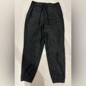 Zella Black Liquid Moto Joggers